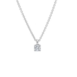 Collana Punto Luce con diamante naturale