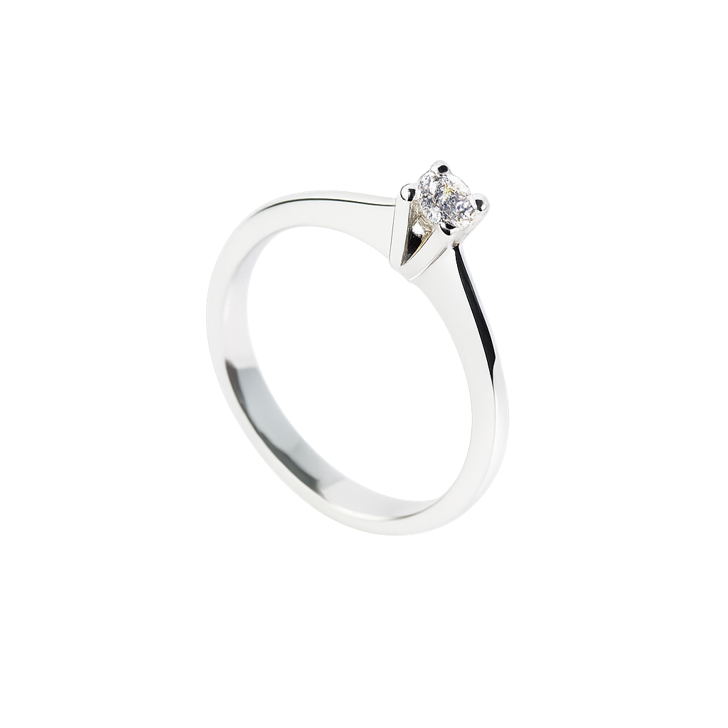 Anello solitario diamante