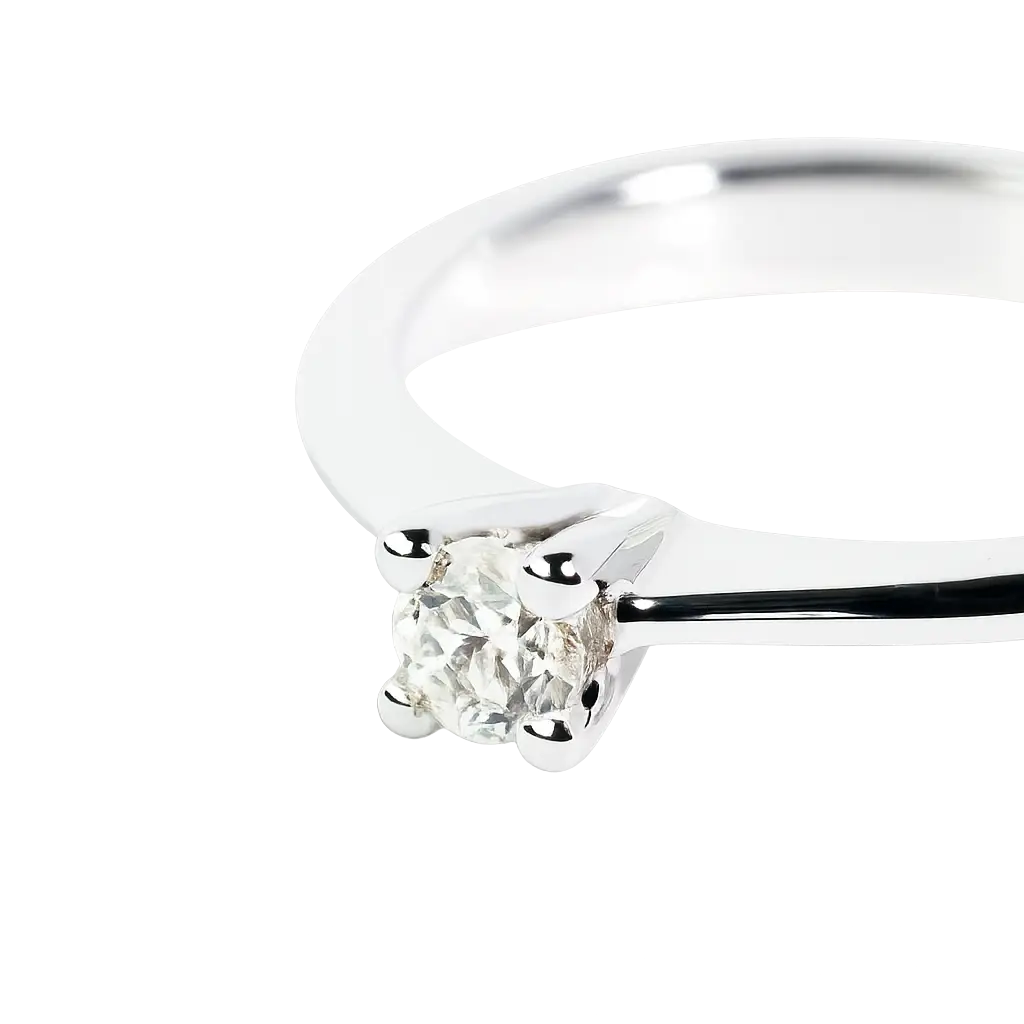 Anello solitario diamante