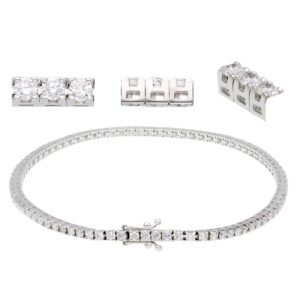 Bracciale Tennis oro e diamanti 2.00 ct
